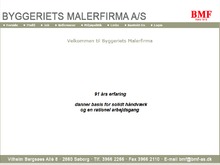 Byggeriets Malerfirma A/S